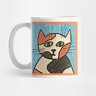 Whimsical Cat Portrait #13 Mug